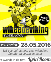 Inschrijving Wikee de Viking 2016 is gesloten