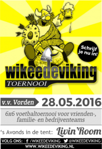 Inschrijving Wikee de Viking 2016 is gesloten